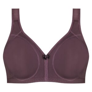 سوتین زنانه اما مدل بدون فنر کد 4929-3022 رنگ بنفش تیره