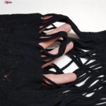 لباس خواب زنانه ماییلدا مدل فانتزی کد 4855-7034 رنگ مشکی