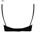 سوتین زنانه کارنا رز مدل فنردار گیپور گلدار هارنس کد 4878-801-1 رنگ کله غازی