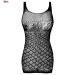 لباس خواب زنانه ماییلدا مدل فیشنت کد 4855-7064 رنگ مشکی