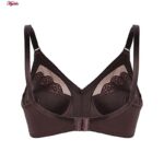 سوتین زنانه لین مدل بدون فنر کد 4680-400 رنگ قهوه ای