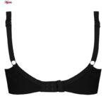 سوتین زنانه اما مدل بدون فنر کد 4928-4100 رنگ مشکی