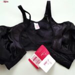 سوتین زنانه اما مدل گنی جلو قزن دار کد 470028-3651NEW رنگ مشکی