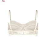 سوتین زنانه لین مدل فنردار کد 4680-418 رنگ شیری