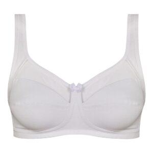 سوتین زنانه اما مدل بدون فنر کد 4928-4100 رنگ سفید