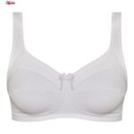 سوتین زنانه اما مدل بدون فنر کد 4928-4100 رنگ سفید