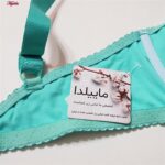 سوتین زنانه ماییلدا مدل فنردار گیپور گلدار هارنس کد 4889