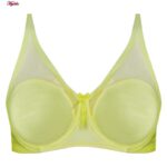 ست شورت و سوتین زنانه کارنا رز مدل پرسی بالا شیشه ای فنردار کد 4879-2520 رنگ زرد