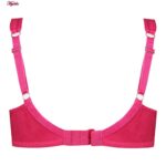 سوتین زنانه اما مدل بدون فنر کد 4928-4100 رنگ سرخابی