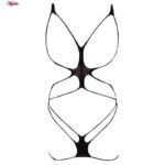 لباس خواب زنانه ماییلدا مدل فیشنت کد 4855-85182 رنگ مشکی