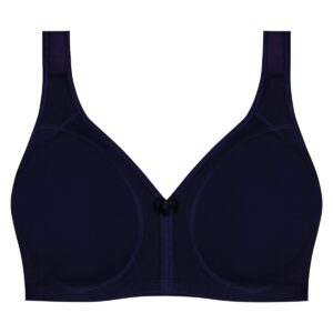 سوتین زنانه اما مدل بدون فنر کد 4929-3022 رنگ سرمه ای