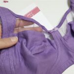 سوتین زنانه اما مدل بدون فنر کد 4928-4100 رنگ بنفش