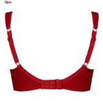 سوتین زنانه اما مدل بدون فنر کد 4928-4100 رنگ قرمز