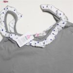 ست تاپ و شلوارک زنانه کوزا مدل پنبه ای قلب کد 9220-3 رنگ خاکستری