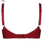 سوتین زنانه اما مدل فنردار دانتل کد 4921-3100 رنگ قرمز