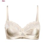 سوتین زنانه لین مدل فنردار کد 4680-418 رنگ کرم