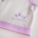 نیم تنه دخترانه ماییلدا مدل 4568-2-2 رنگ بنفش بسته دو عددی