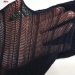 لباس خواب زنانه ماییلدا مدل فیشنت کد 4855-7035 رنگ مشکی