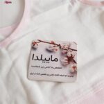 نیم تنه دخترانه ماییلدا مدل 4568-2-2 رنگ صورتی بسته دو عددی