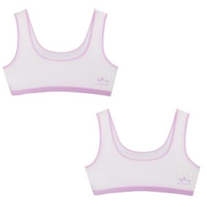 نیم تنه دخترانه ماییلدا مدل 4568-2-2 رنگ بنفش بسته دو عددی