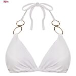 مایو زنانه شهره مدل حلقه ای پددار کد 4945-455 رنگ سفید