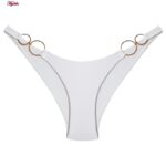 مایو زنانه شهره مدل حلقه ای پددار کد 4945-455 رنگ سفید