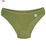 شورت زنانه فیتن فرخ زادی مدل پنبه ای کد 4080-100A رنگ سبز یشمی