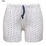 ست تاپ و شلوارک زنانه کوزا مدل قلبی کد 9220 رنگ سرمه ای