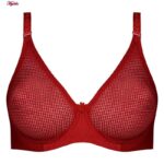 سوتین زنانه پانیذ مدل فنردار تابستانی کد 66305 رنگ قرمز