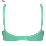 سوتین زنانه پانیذ مدل بدون فنر کد 66321 رنگ سبزآبی روشن