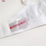 ست شورت و سوتین زنانه لاو سکرت مدل فنردار کد 4936-2103 رنگ سفید به همراه دامن