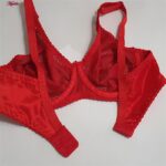 سوتین زنانه پانیذ مدل فنردار تابستانی کد 66305 رنگ قرمز