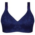 سوتین زنانه ماییلدا مدل بدون فنر کد 4779 رنگ سرمه ای