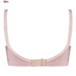 ست شورت و سوتین زنانه پانیذ مدل فنردار پرستو کد 9046-New رنگ گلبهی