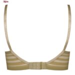 سوتین زنانه کارنا رز مدل فنردار گیپور گلدار کد 4878-802-2 رنگ کرم