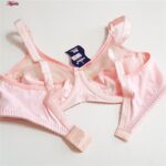 ست شورت و سوتین زنانه پانیذ مدل فنردار پرستو کد 9046-New رنگ گلبهی