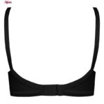 سوتین زنانه پانیذ مدل بدون فنر تابستانی 66307 رنگ مشکی