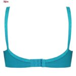 سوتین زنانه پانیذ مدل بدون فنر کد 66321 رنگ آبی آسمانی