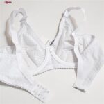 سوتین زنانه پانیذ مدل فنردار تابستانی کد 66305 رنگ سفید