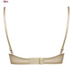 ست شورت و سوتین زنانه فیتن فرخ زادی مدل فنردار گیپور کد 4952-8 رنگ کرم