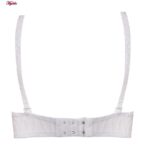 ست شورت و سوتین زنانه لنا مدل فنردار بند متحرک کاپ اسفنجی کد 4959 رنگ سفید