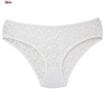 ست شورت و سوتین زنانه لنا مدل فنردار بند متحرک کاپ اسفنجی کد 4959 رنگ سفید