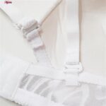 ست شورت و سوتین زنانه لنا مدل فنردار بند متحرک کاپ اسفنجی کد 4959 رنگ سفید