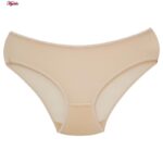 ست شورت و سوتین زنانه لنا مدل فنردار بند متحرک کاپ اسفنجی کد 4961 رنگ کرم