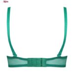 ست شورت و سوتین زنانه لنا مدل فنردار بند متحرک کاپ اسفنجی کد 4961 رنگ سبز
