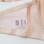 ست شورت و سوتین زنانه لنا مدل فنردار بند متحرک کاپ اسفنجی کد 4961 رنگ کرم