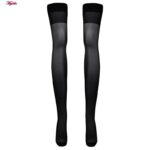 ست شورت و سوتین زنانه ماییلدا مدل 4769-470 رنگ مشکی به همراه جوراب و نگهدارنده جوراب