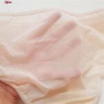 ست شورت و سوتین زنانه لنا مدل فنردار بند متحرک کاپ اسفنجی کد 4961 رنگ کرم