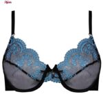 ست شورت و سوتین زنانه ماییلدا مدل 4769-470 رنگ مشکی به همراه جوراب و نگهدارنده جوراب