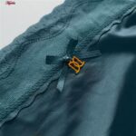 شورت زنانه مدل لبه گیپوری کد 4971 رنگ سبز کله غازی